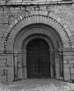Le portail de Saint-Félix de Claret